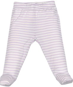 Imperfect Baby Footed Pants, Merino Wool, Lilac