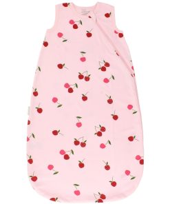 Ecolino Organic Cotton Classic Baby Sleep Bag or Sack, Cherry