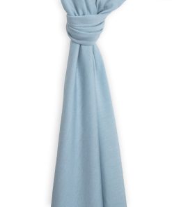 Swaddle Blanket, Merino Wool, Newborn to 3 Months, Blue