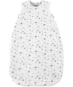 Imperfect 4 Season Classic Baby Sleeping Bag, Merino Wool & Organic Cotton, Star White