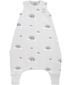 Imperfect 4 Season? Baby Sleep Bag with Feet, Merino Wool & Organic Cotton, Rainbow