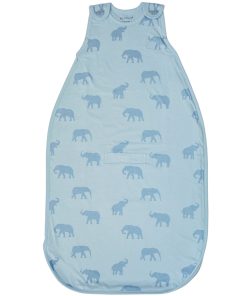 Ecolino Adjustable Toddler Sleep Bag, Organic Cotton, Universal Size: 2 - 4 Years, Elephant