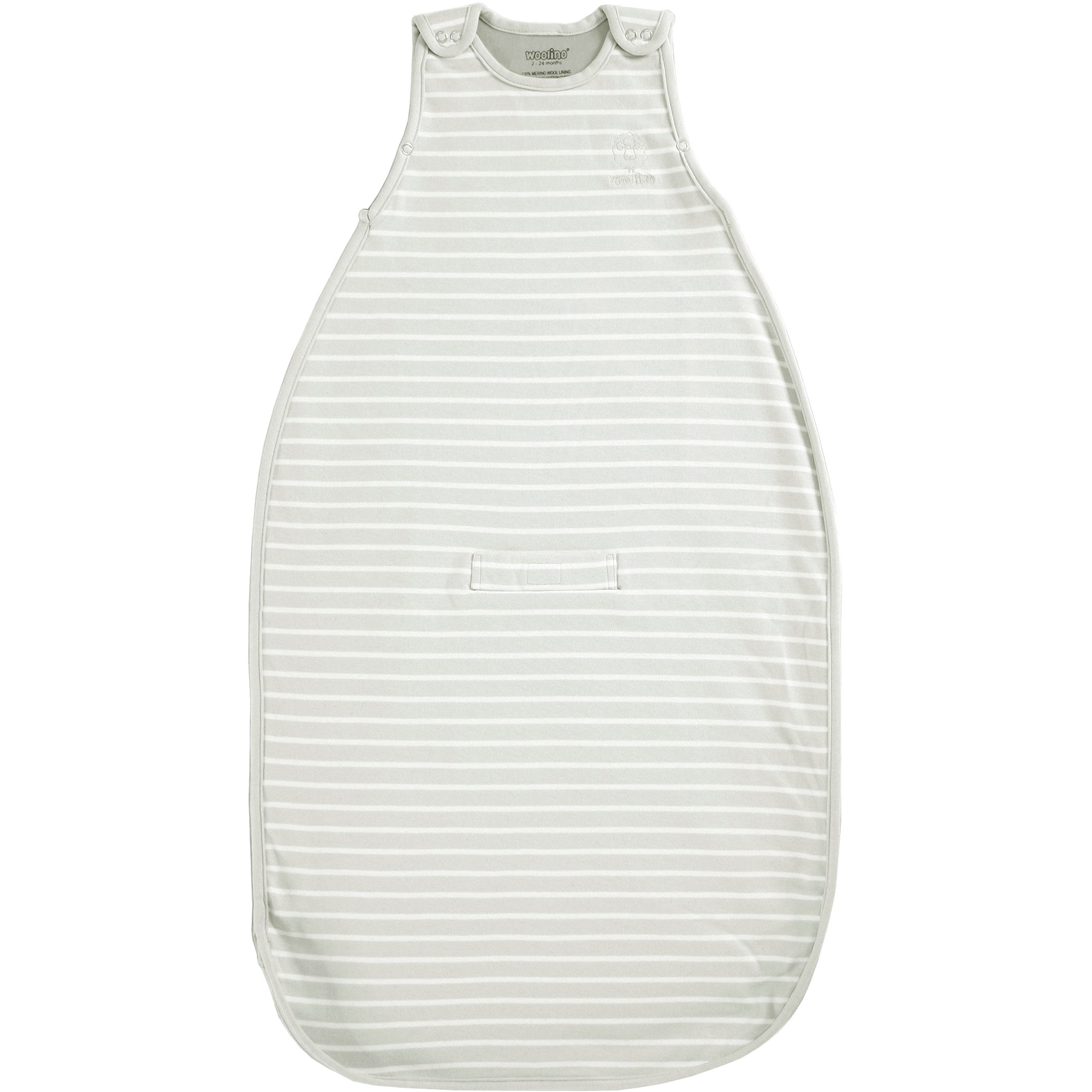 Imperfect 4 Season Ultimate Baby Sleep Bag, Merino Wool & Organic Cotton, 2 Months - 2 Years, Birch Gray