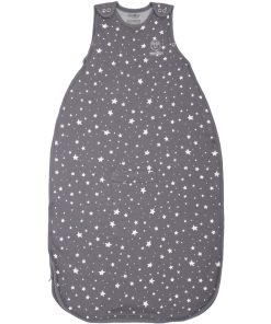 Imperfect 4 Season Ultimate Toddler Sleep Bag, Merino Wool & Organic Cotton, 2 - 4 Years, Star Gray