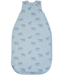 Imperfect Ecolino Adjustable Baby Sleep Bag, 100% Organic Cotton, Universal Size: 2 Months - 2 Years, Elephant