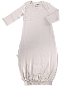 Imperfect Baby Gown, Merino Wool, 0-6 Months, Oat