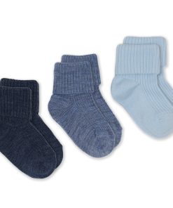 Wool Socks, Baby and Toddler, Blue