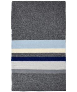 Imperfect Wool Blanket, Mountain Clouds