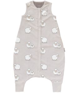 Imperfect 4 Season Baby Sleep Bag with Feet, Merino Wool & Organic Cotton, Sheep