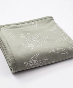 Imperfect Toddler Blanket, 4 Season? Merino Wool & Organic Cotton, 52.5 x 40, Sage