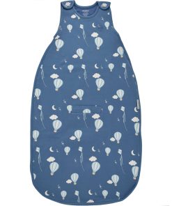 4 Season Ultimate Baby Sleep Bag, Merino Wool & Organic Cotton, Hot Air Balloon