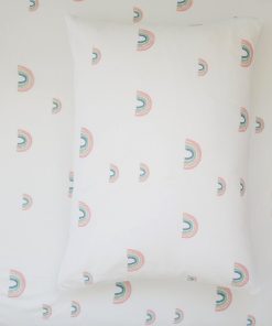 Ecolino Crib Sheet, 100% Organic Cotton, Rainbow