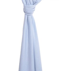 Imperfect Swaddle Blanket, Merino Wool, Newborn to 3 Months, Blue