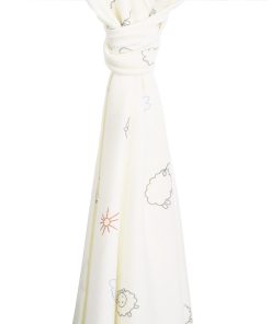 Imperfect Swaddle Blanket, Merino Wool, Newborn to 3 Months, Sheep