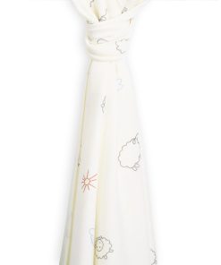 Swaddle Blanket, Merino Wool, Newborn to 3 Months, Sheep